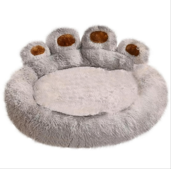Pet Dog Bed for All Seasons Paw Plush Warm Cat Bed Comfortable for Small Large Dog Bed Design Dog Products