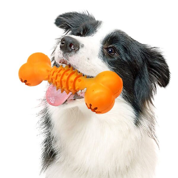H4032388e51ac4caea12cf0877b5130c35.jpg Pelota Para Perro Oem/Odm Pet Toy Doy Rubber Dog Chew Toy Orange Durable Dog Pet Chew Toys