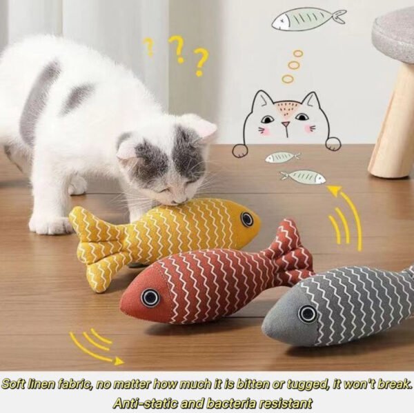 New Durable Linen Soft Unique Catsmint Toys Fun Cute Indoor Cat Interactive Cat Toys