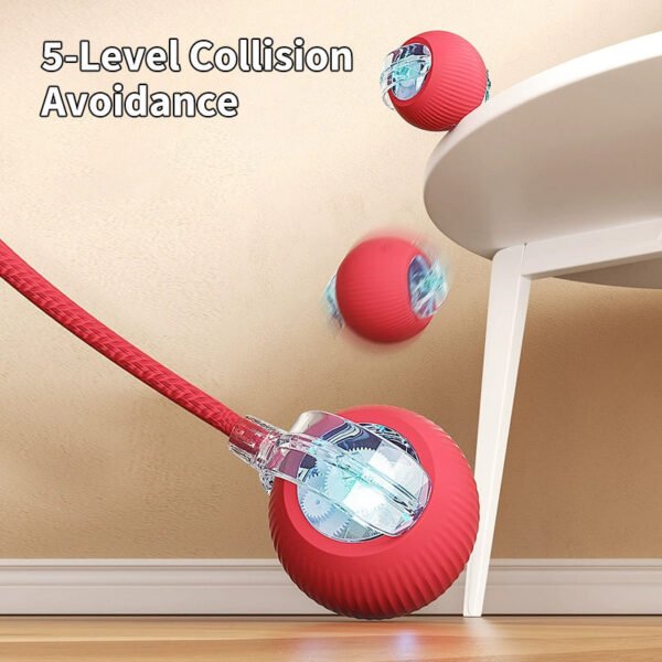 Sale Smart Cat Balls Eco-Friendly Plastic Electric Mascotas Interactive Speedy Tail Cat Toy