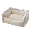 Factory Direct Sale Washable Pet Bed With Soft Cushion and Breathable Material Perfect Pet Bed for Small Dog Breeds