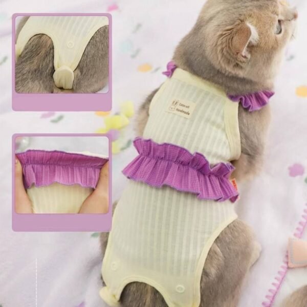 H9444523459934f3da4b3f49132b2f305d.jpg Pet Clothes Comfortable Cotton Pet Cat Cloth Pet Supplies Eco-friendly