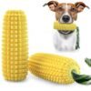 Ha4a690feb2ad4680b3a5f23782982226p.jpg New Dog Toy Yellow Corn Squeaky Pet Chewing Toy Toothbrush Cleaning Back Teeth Indestructible Tough Doy Interactive Rubber Toy