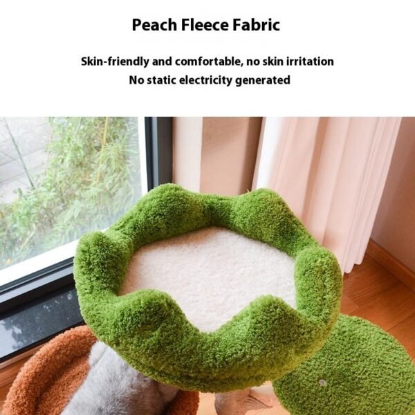 Cat Tree Cat Tower Pet Scratcher Integrated Cat Climbing Frame Durable Comfortable Platform with Sisal Indoor Livingroom