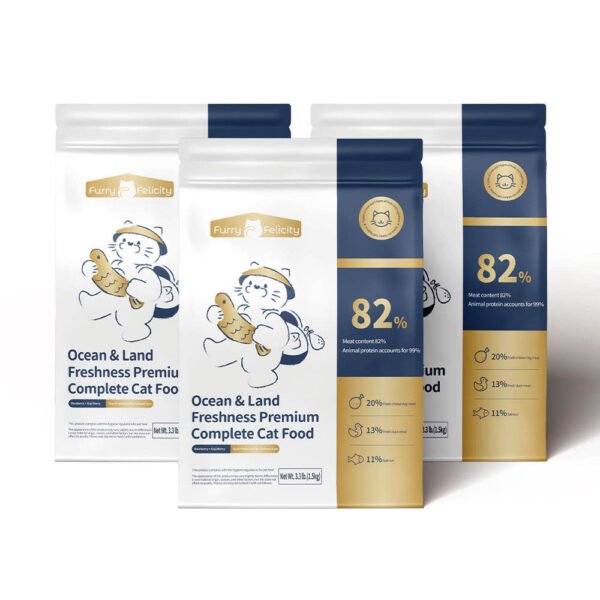 Organic Cat Food Natural Freshness Premium Complete Cat Food 1.5KG